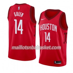 Maillot Homme Houston Rockets Gerald Green 14 2018-19 Nike Rouge Swingman
